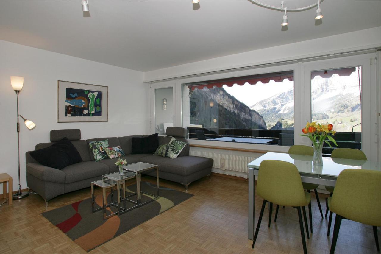 Apartments Haus Quelle Leukerbad Εξωτερικό φωτογραφία